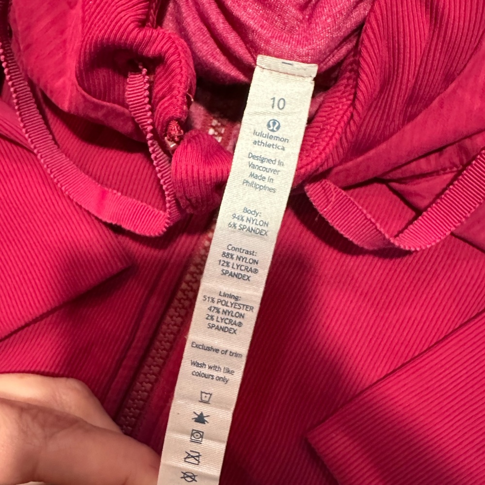 LULU RASPBERRY JACKET - Picture 3 of 3